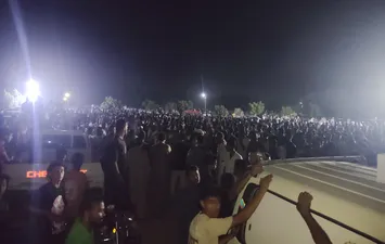 جانب من الجنازة