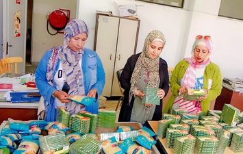جانب من الحملات التموينية في الإسماعيلية   