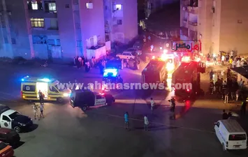 حريق بمساكن الإعلام بالإسماعيلية 