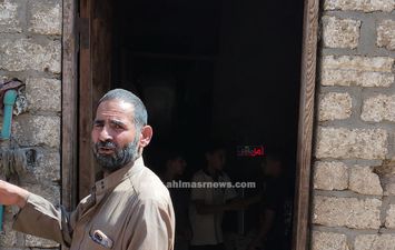 منزل محجوبه إحدي ضحايا حادث عمال المنوفية 