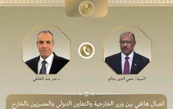 وزيرا الخارجية المصري والسوداني