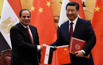 الرئيس عبد الفتاح السيسي والرئيس شي جينبينج رئيس جمهورية الصين الشعبي