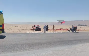 جانب من الحادث 