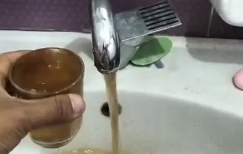 جانب من المياه 