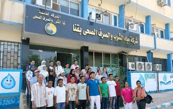 زيارة لمحطة مياه الصالحية 