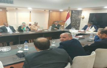 اجتماع ضياء رشوان برؤساء تحرير الصحف والمواقع
