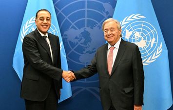 مدبولي يلتقي جوتيريش بنيويورك