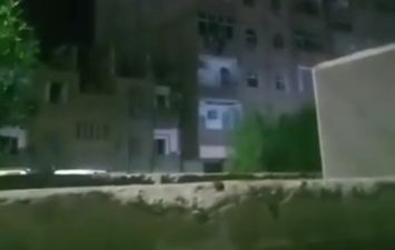 جانب من الحريق 