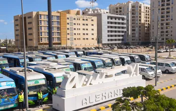 أتوبيسات بديلة لترام الرمل