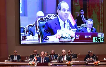 الرئيس السيسي في تجمع البريكس