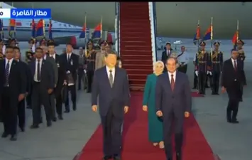  الرئيس السيسي يستقبل نظيره الصيني 