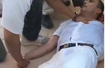 تعدي علي مدير مدرسة بمطروح