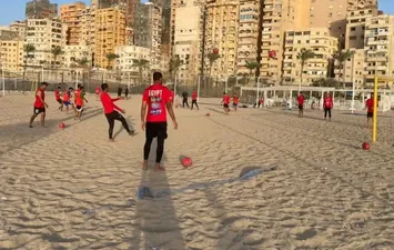 جانب من التدريبات