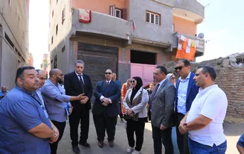 جانب من القافلة الطبية