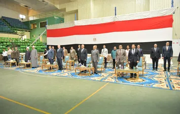 جانب من القرعة العلنية 