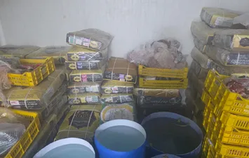 جانب من المضبوطات