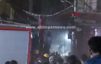جانب من انهيار العقار