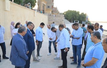 جوله تفقدية في دندره 