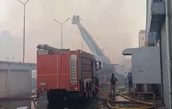 حريق العبور