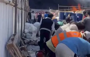 حريق مصنع ملابس بالإسماعيلية 