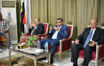 حضور حفل تأبين بنادي فتيات قنا