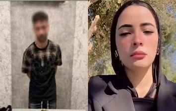 دينا عزت وزوجها 