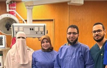 عملية جراحية مستشفى جامعة بنى سويف 