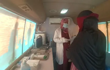 قافلة طبية بقرية البلهاس 