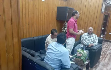 لقاء وكيل تعليم بنى سويف مع الصحفيين 