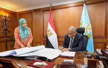 محافظ كفرالشيخ يعتمد المخطط التفصيلي المحدث لمدينة قلين العمراني