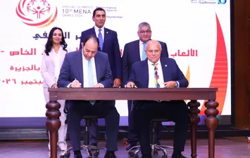 وزيرة التضامن تشهد توقيع بروتوكول رعاية الأولمبياد الخاص