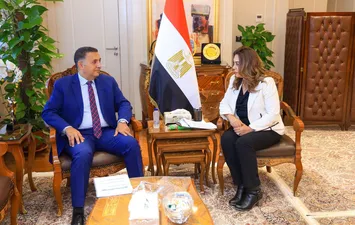 وزيرة التنمية المحلية ومحافظ القليوبية