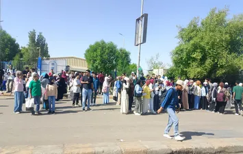 جانب من الطلاب