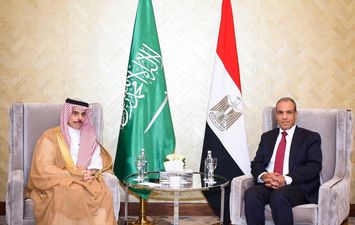  وزيرا الخارجية المصري والسعودي 