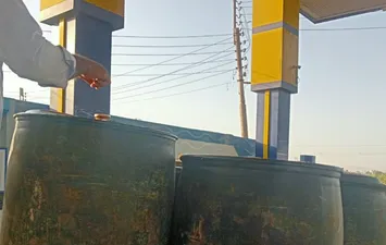 جانب من الضبطية 