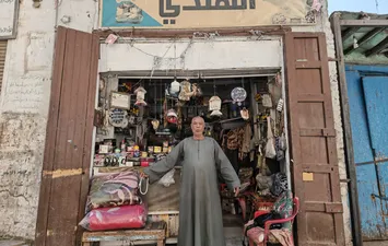 جانب من محل عطارة الهندي 