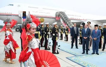 وزير خارجية إندونيسيا والرئيس السيسي 