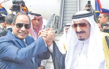 الرئيس السيسي والملك بن سلمان 