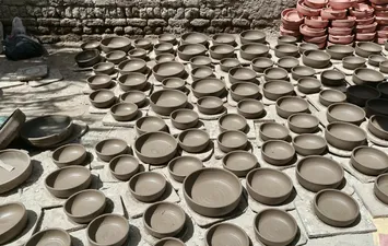 صناعة الفخار بدندره