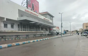 أمطار غزيرة على مرسي مطروح 