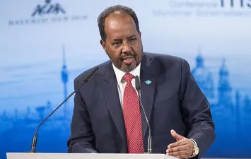  الرئيس الصومالي حسن شيخ محمود 