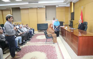 اللقاء المفتوح للمواطنين ببنى سويف 