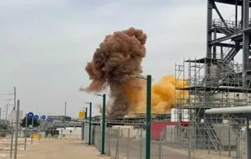 انفجار مصنع باسرائيل