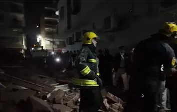 انهيار عقار بطنطا