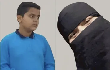 الأم والطالب "آدم" 