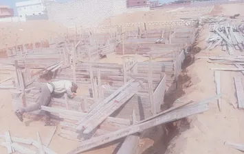 جانب من الإزالة 