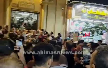 جانب من الجنازة 