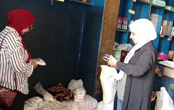 جانب من الحملات التموينية في الإسماعيلية   
