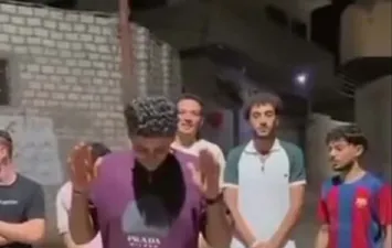جانب من الفيديو المتداول 