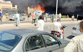 حريق السادات 